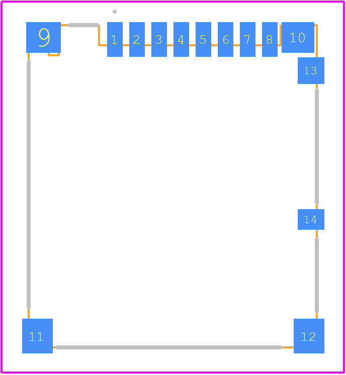 MSD-7-A - Same Sky PCB footprint - Other - Other - MSD-7-A-3