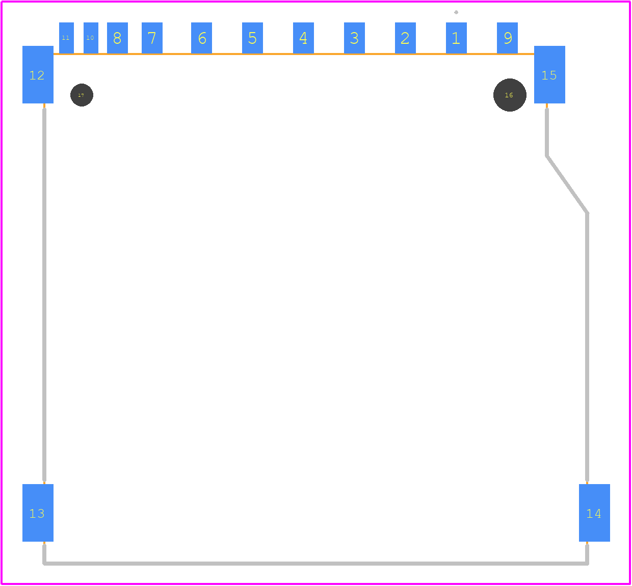 GSD090012SEU - Amphenol PCB footprint - Other - Other - GSD090012SEU-3