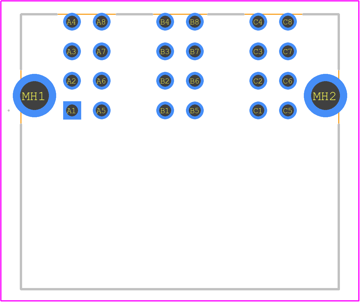 2332664-5 - TE Connectivity PCB footprint - Other - Other - 2332664-5