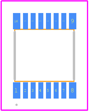 NMUX1309PWJ - Nexperia PCB footprint - Other - Other - NMUX1309PWJ