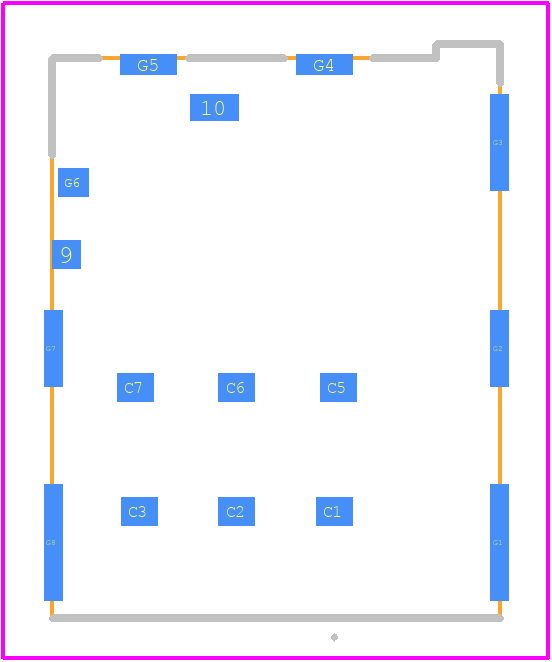 NSIM-6-A - Same Sky PCB footprint - Other - Other - NSIM-6-A-3