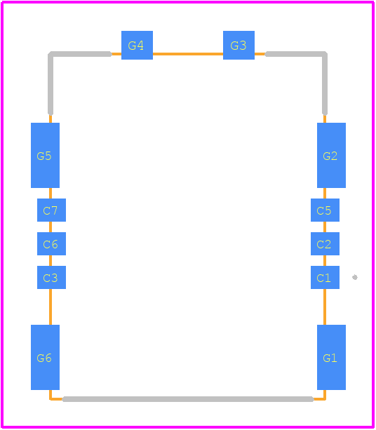 NSIM-11-B - Same Sky PCB footprint - Other - Other - NSIM-11-B-3