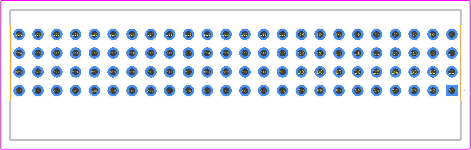 5223650-4 - TE Connectivity PCB footprint - Other - Other - 5223650-4-2