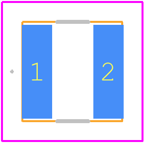 HPC 5020NF-100M - TAI-TECH PCB footprint - Other - Other - 2020 (5050 Metric)