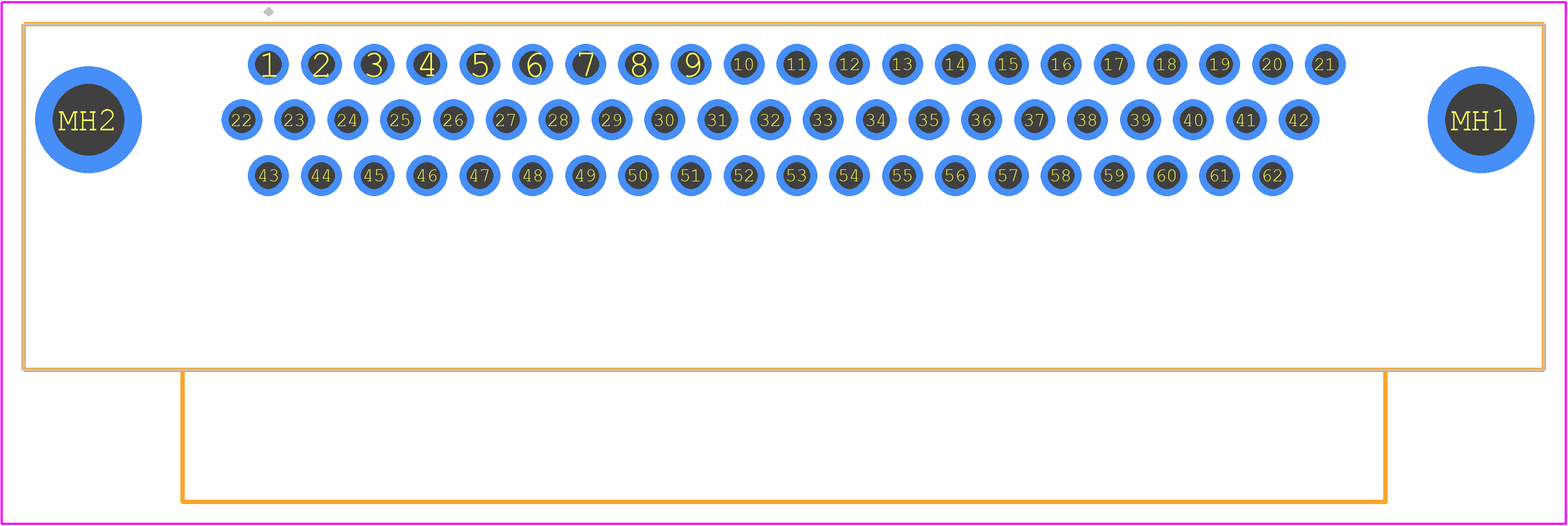 2311773-1 - TE Connectivity PCB footprint - Other - Other - 2311773-1