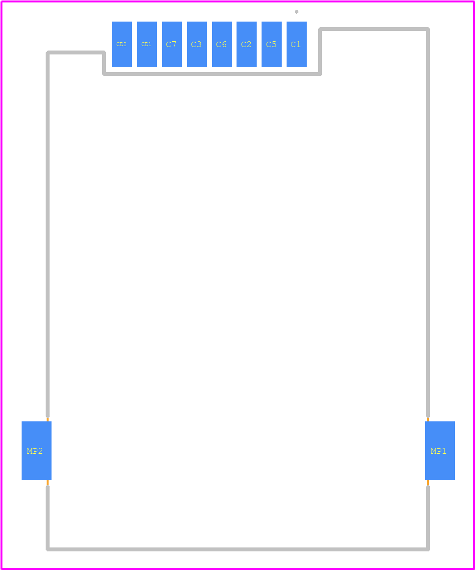 SIM-2-A - Same Sky PCB footprint - Other - Other - SIM-2-A-1