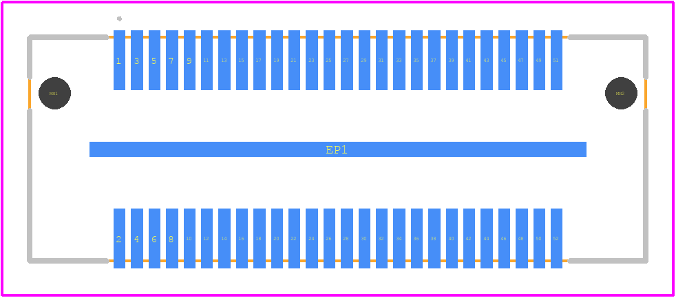 QFS-026-06.25-S-D-A-P - SAMTEC PCB footprint - Other - Other - QFS-026-06.25-S-D-A-P-3