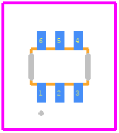 NL27WZU04ADFT2G-Q - onsemi PCB footprint - Other - Other - NL27WZU04ADFT2G-Q-1