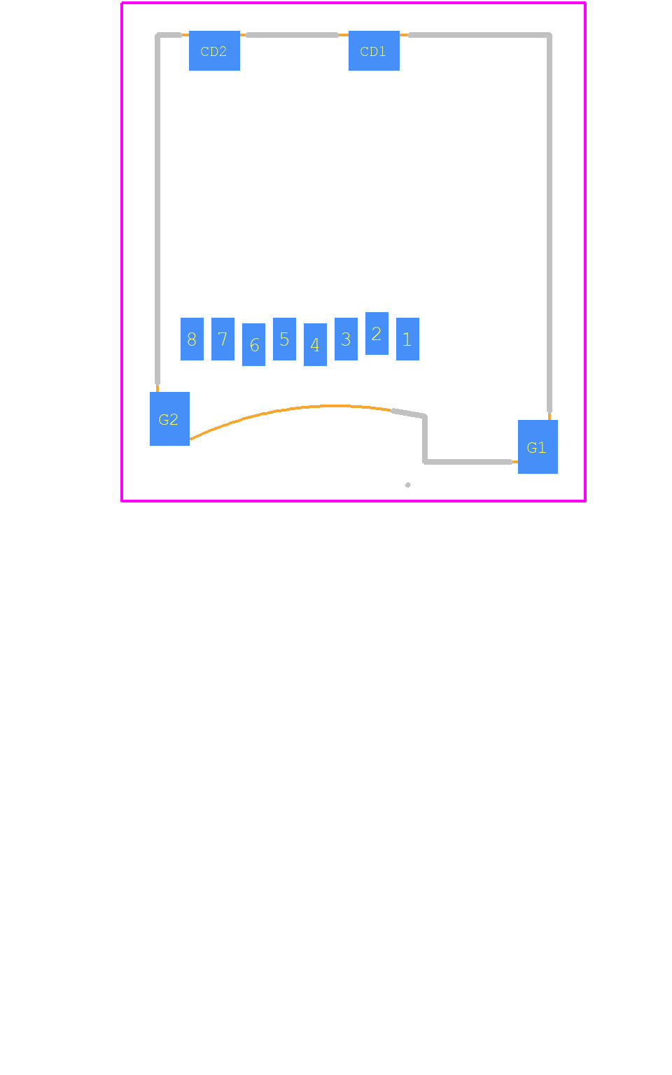 MSD-6-A - Same Sky PCB footprint - Other - Other - MSD-6-A-2