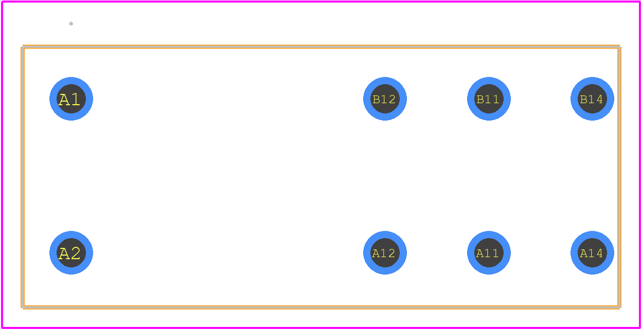 RTH14012 - TE Connectivity PCB footprint - Other - Other - RTH14012-2