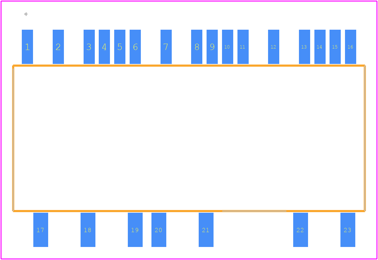 IM231M6S1BALMA1 - Infineon PCB footprint - Other - Other - IM231M6S1BALMA1-1