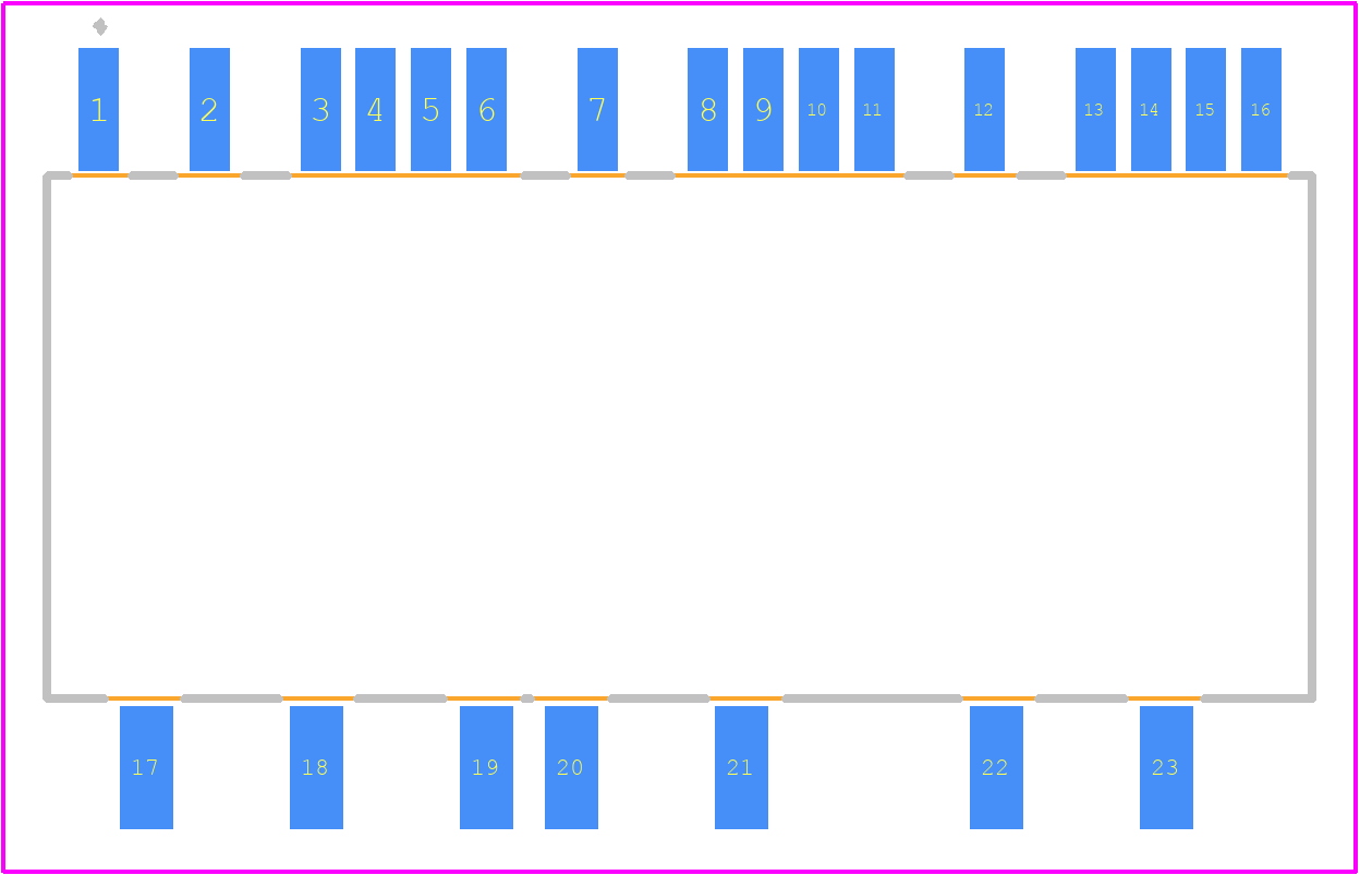 IM231L6S1BALMA1 - Infineon PCB footprint - Other - Other - IM231L6S1BALMA1-2