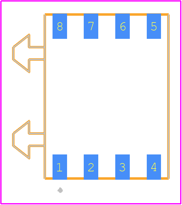 HSCMRRN060MDSA3 - Honeywell PCB footprint - Other - Other - HSCMRRN060MDSA3-6