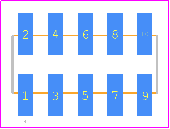 1-146134-7 - TE Connectivity PCB footprint - Other - Other - 1-146134-7-2