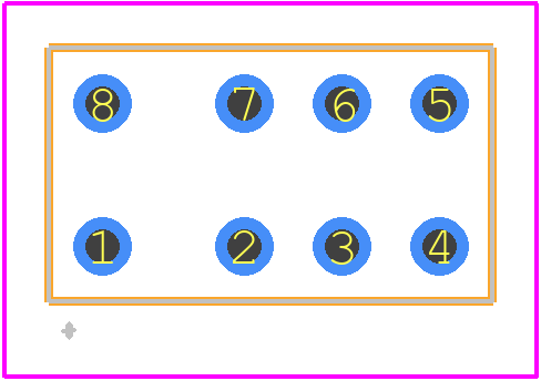 1-1462038-6 - TE Connectivity PCB footprint - Other - Other - 1-1462038-6-3
