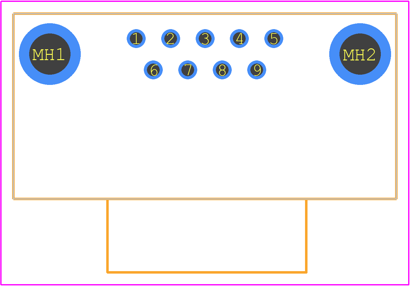 1-1634580-2 - TE Connectivity PCB footprint - Other - Other - 1-1634580-2-4