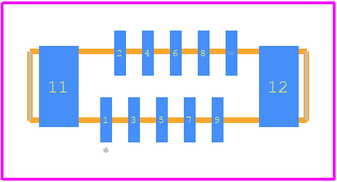 1-1734742-0 - TE Connectivity PCB footprint - Other - Other - 1-1734742-0-1