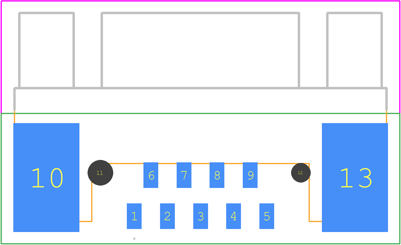 1-1740194-2 - TE Connectivity PCB footprint - Other - Other - 1-1740194-2-1
