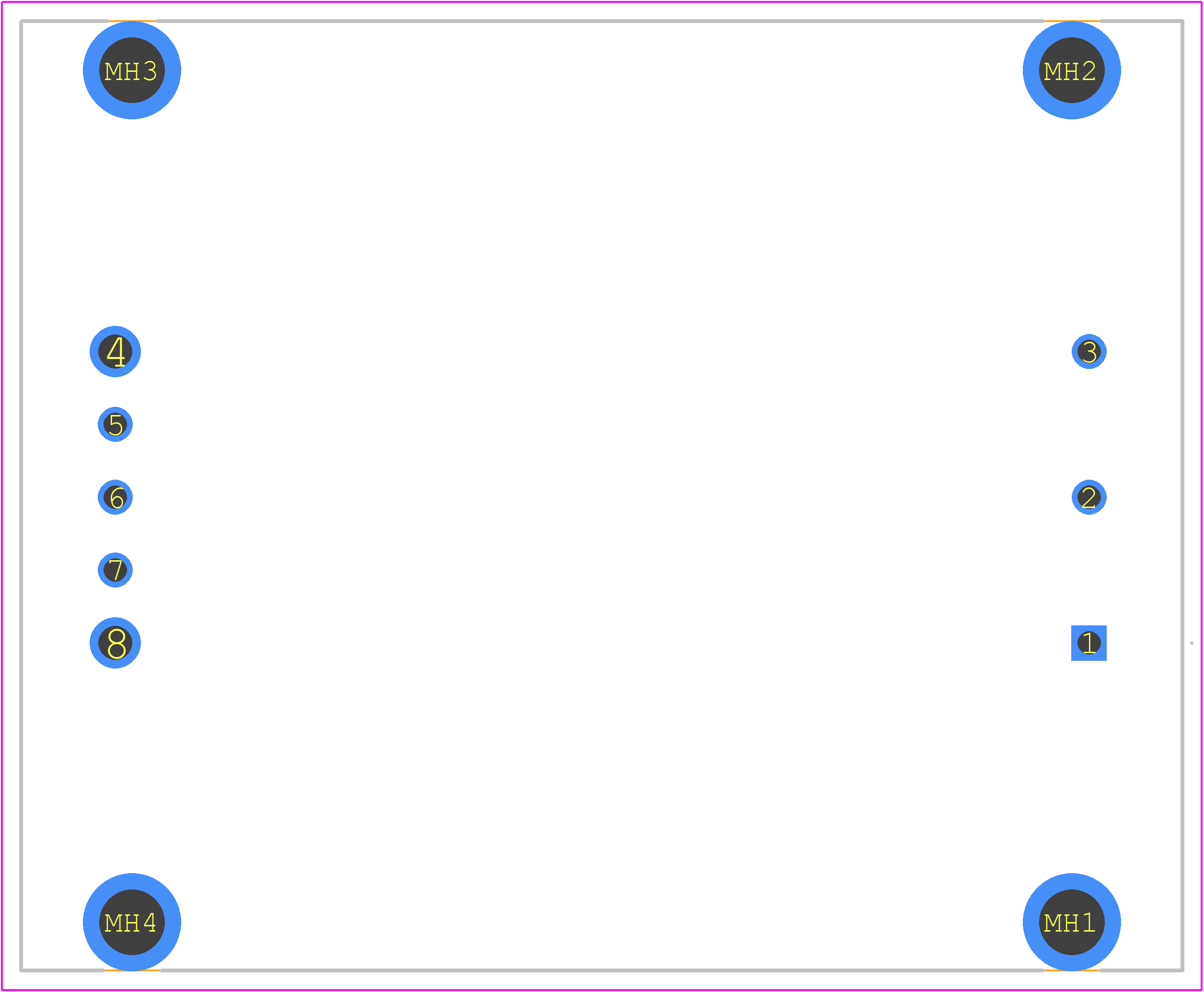 GQA2W008A150V-007-R - TDK Lambda PCB footprint - Other - Other - GQA2W008A150V-007-R-1