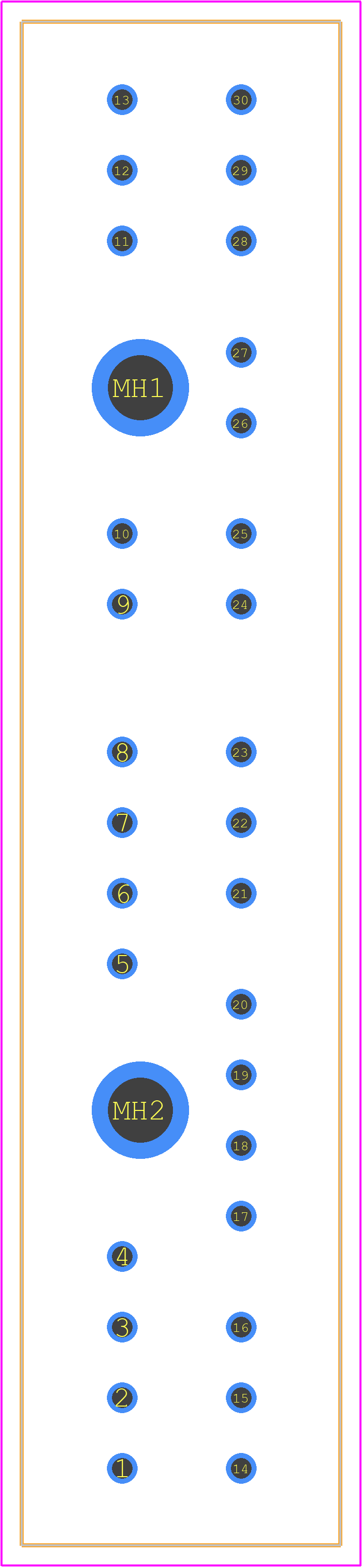 1-174961-1 - TE Connectivity PCB footprint - Other - Other - 1-174961-1-2