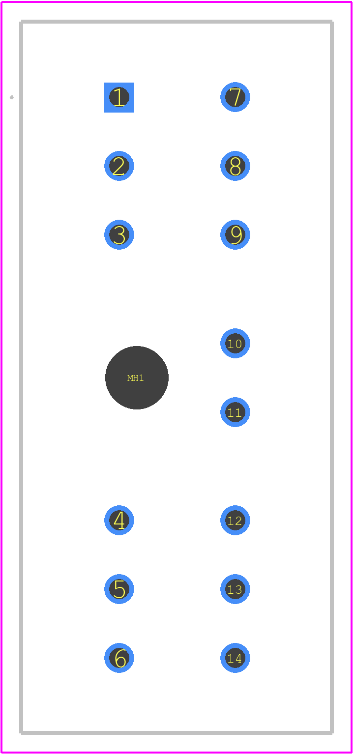 1-179019-1 - TE Connectivity PCB footprint - Other - Other - 1-179019-1-2