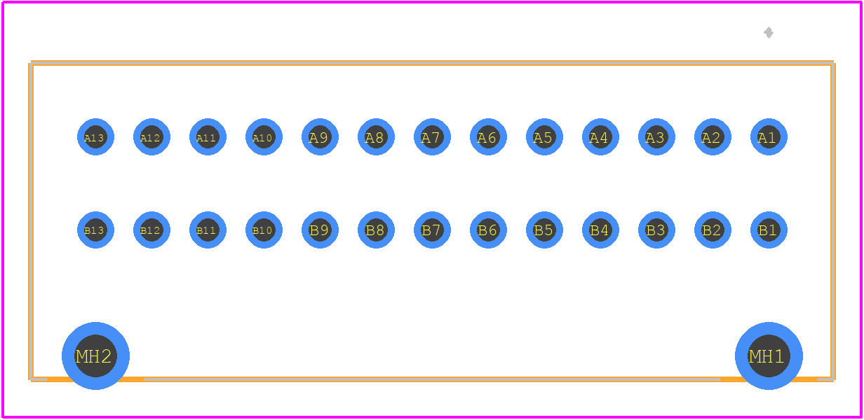 1-1827872-3 - TE Connectivity PCB footprint - Other - Other - 1-1827872-3-2