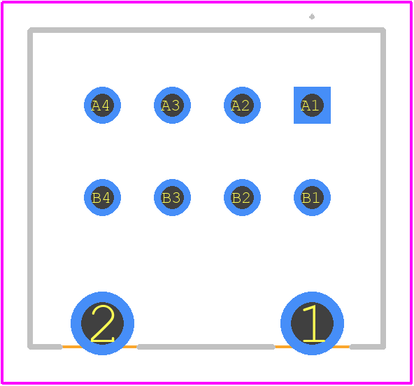 1-1827875-4 - TE Connectivity PCB footprint - Other - Other - 1-1827875-4-1