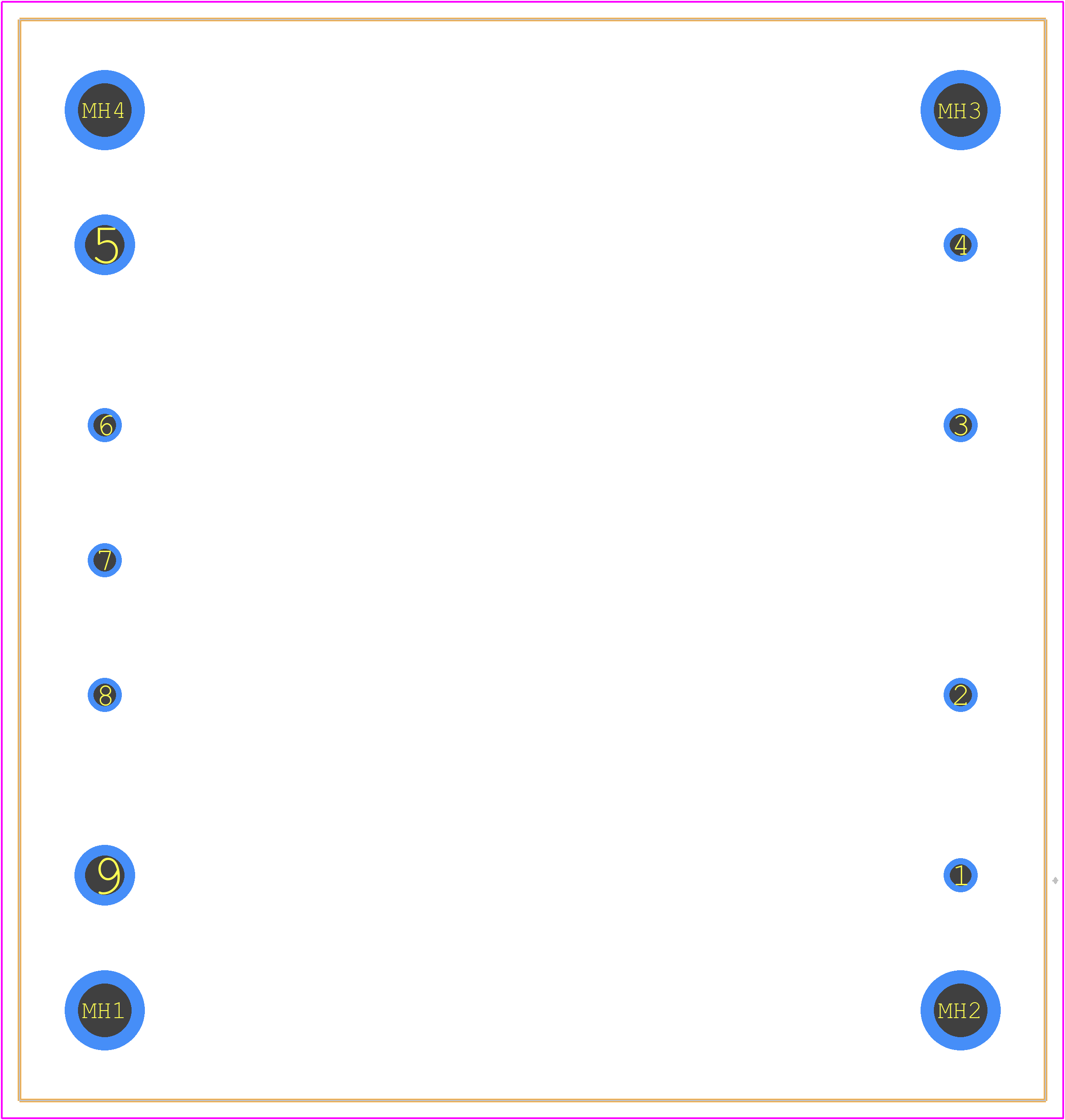 CHB75-48S24 - Cincon PCB footprint - Other - Other - CHB75-48S24