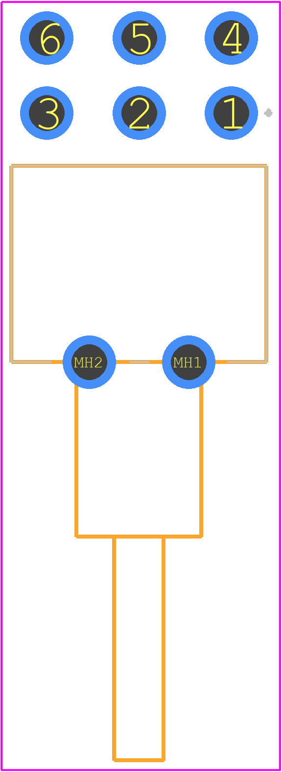 M2029ES1G30 - NKK Switches PCB footprint - Other - Other - M2029ES1G30-2