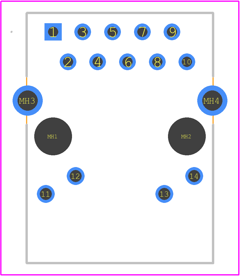 LPJ0085AHNL - LINK-PP PCB footprint - Other - Other - LPJ0085AHNL-1