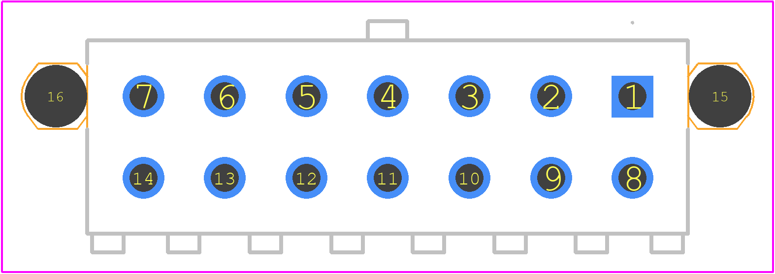 1-794067-0 - TE Connectivity PCB footprint - Other - Other - 1-794067-0-3