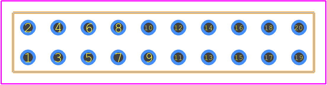 1-825440-0 - TE Connectivity PCB footprint - Other - Other - 1-825440-0-2