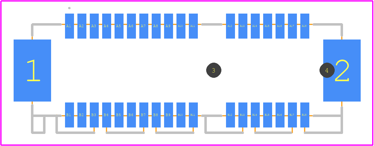 10061913-110PLF - Amphenol PCB footprint - Other - Other - 10061913-110PLF-2