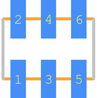 1241050-3 - TE Connectivity PCB footprint - Other - Other - 1241050-3