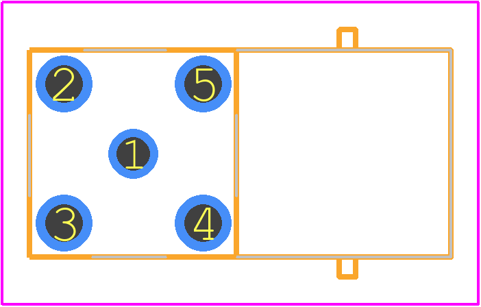 1274572-1 - TE Connectivity PCB footprint - Other - Other - 1274572-1-2