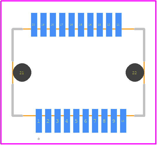 1367073-1 - TE Connectivity PCB footprint - Other - Other - 1367073-1-1
