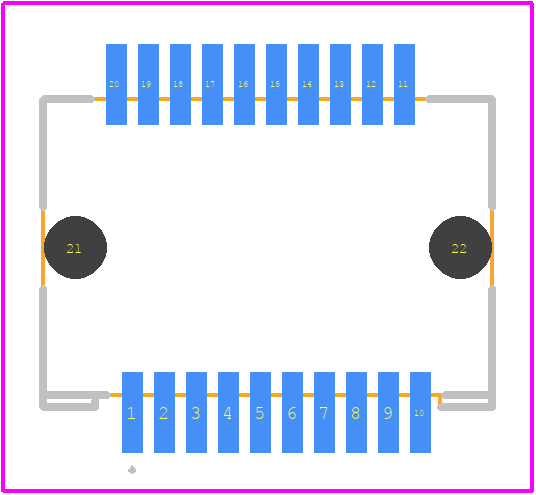 1367073-2 - TE Connectivity PCB footprint - Other - Other - 1367073-2-1