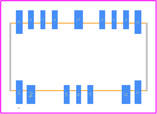 1462050-2 - TE Connectivity PCB footprint - Other - Other - 1462050-2-3