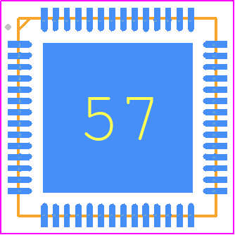 AXP805 - X-Powers PCB footprint - Quad Flat No-Lead - Quad Flat No-Lead - AXP806