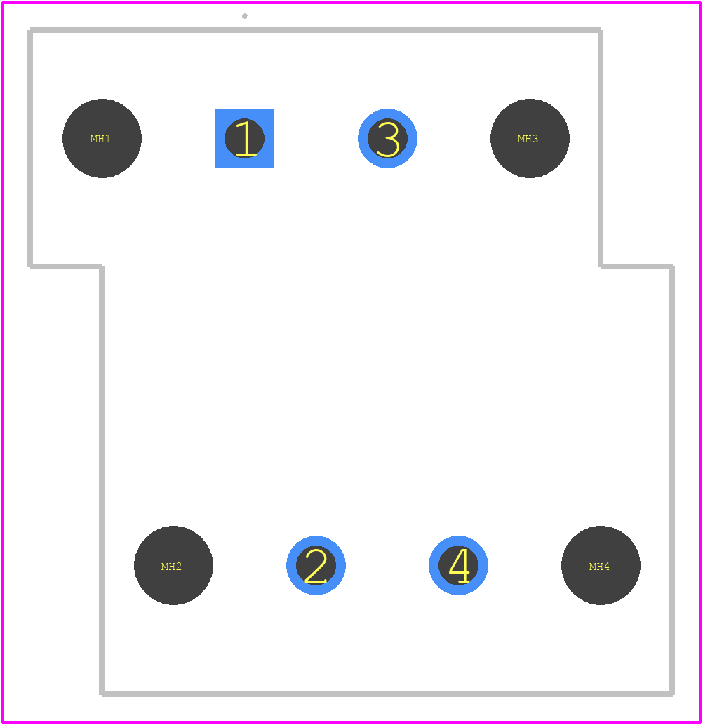 1828890000 - Weidmüller PCB footprint - Other - Other - 1828890000