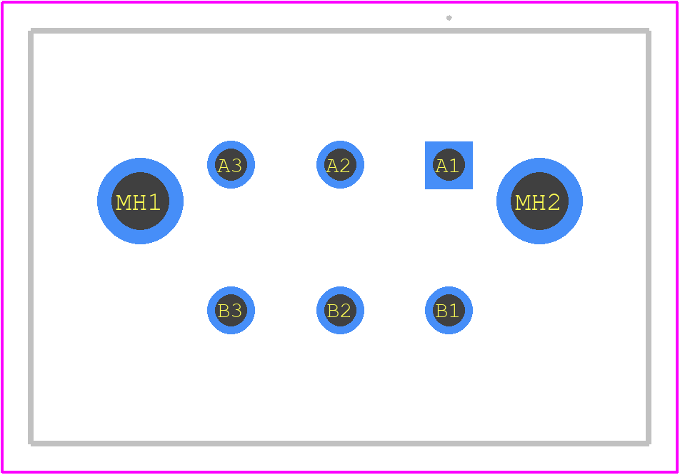 178323-5 - TE Connectivity PCB footprint - Other - Other - 178323-5-1