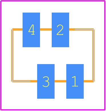 188275-4 - TE Connectivity PCB footprint - Other - Other - 188275-4-2