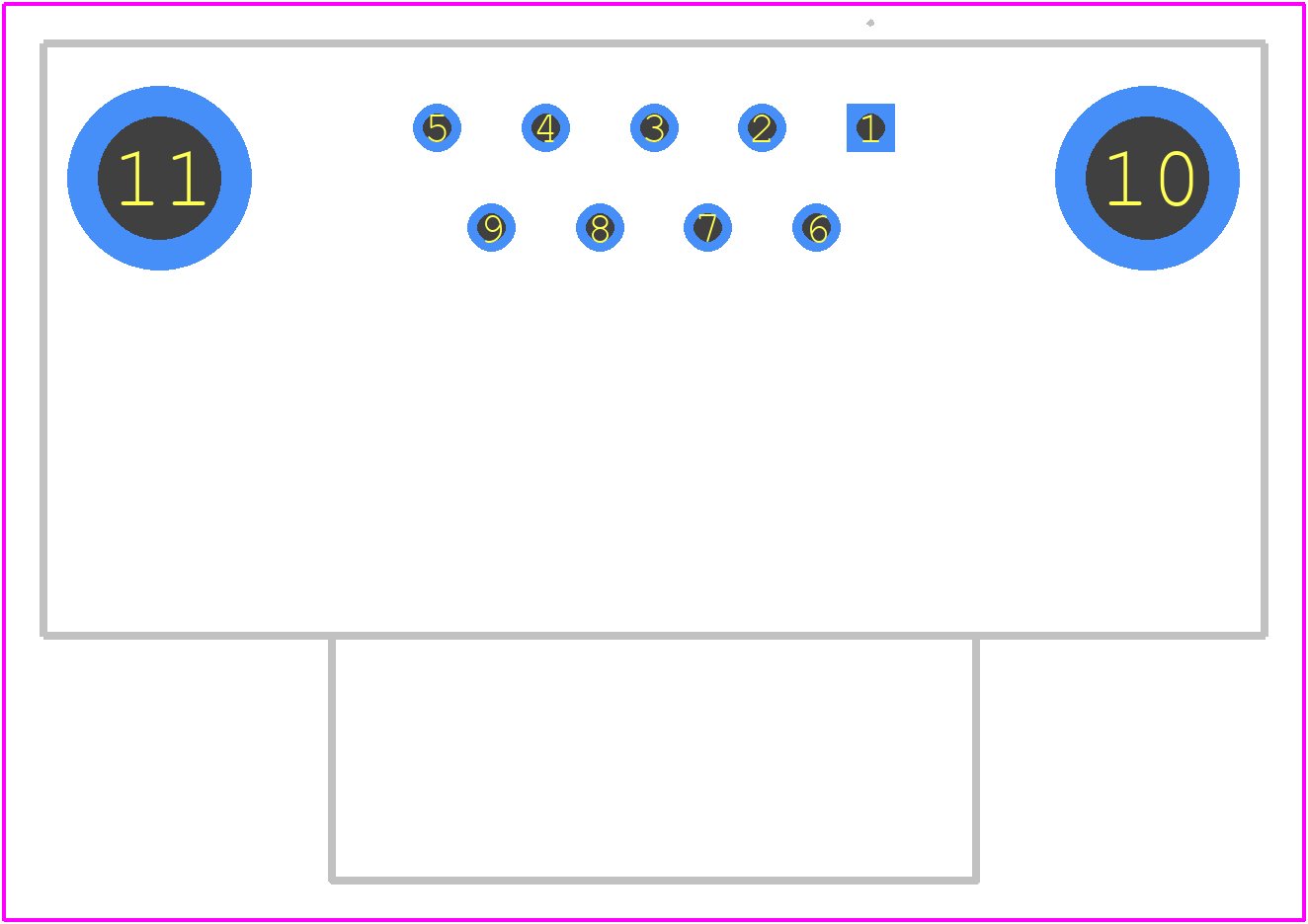 2-106505-2 - TE Connectivity PCB footprint - Other - Other - 2-106505-2-2