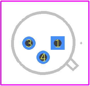3001262 - First Sensor PCB footprint - Other - Other - TO52S1.1