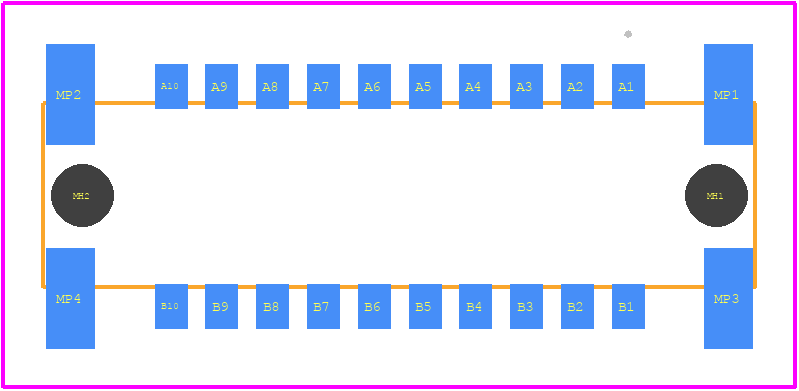 2747360000 - Weidmüller PCB footprint - Other - Other - 2747360000-2