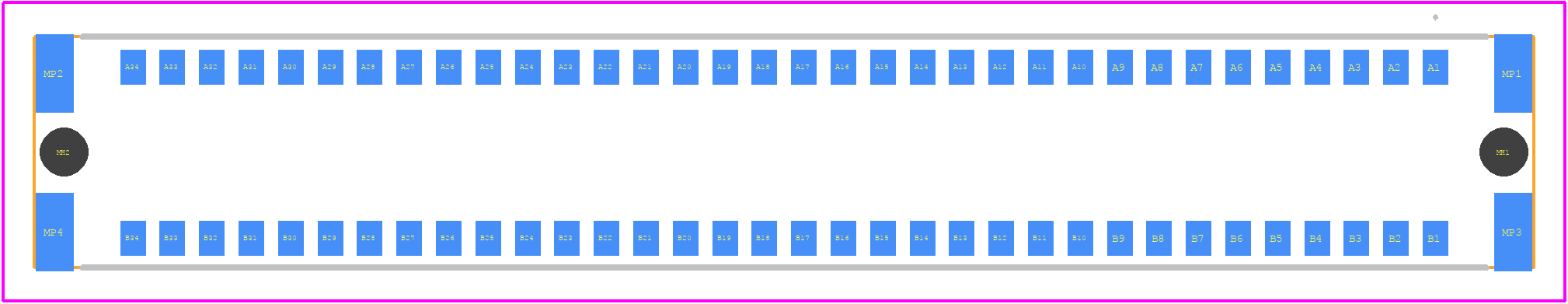 2747410000 - Weidmüller PCB footprint - Other - Other - 2747410000
