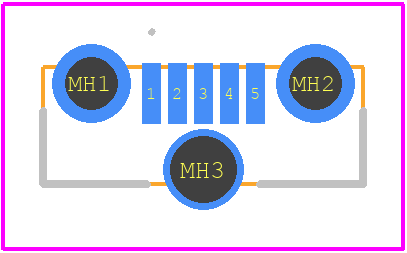2762070000 - Weidmüller PCB footprint - Other - Other - USB-MIC2.0B S1V 1N1 RL BK