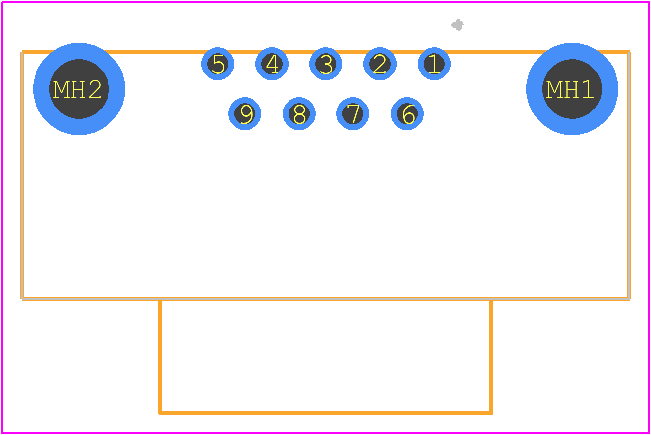 154171 - TE Connectivity PCB footprint - Other - Other - 154171