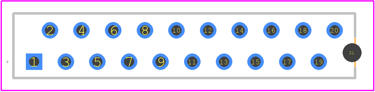 2-215079-0 - TE Connectivity PCB footprint - Other - Other - 2-215079-0-4