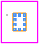 BGSA11GN10 - Infineon PCB footprint - Other - Other - BGSA11GN10-1